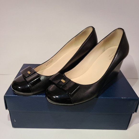 Cole Haan Shoes - Cole Haan Elsie Black Wedge